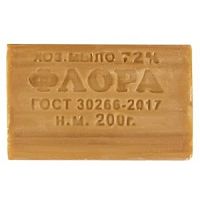 Хозяйственное твердое мыло 72% Н.М. 200 гр. без упаковки/ коробка 60 шт.!