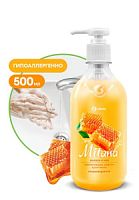 Крем-мыло жидкое увлажняющее 500 мл "Milana молоко и мед" флакон с дозат./15