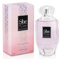 LOUIS VAREL SHE IN LOVE EDP  100 ML