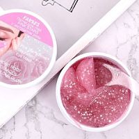 Патчи д/глаз Farres 9178 гидрогел. с экстрактом розы "Pink Stars" 60 шт (банка)