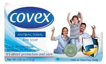 Туалетное мыло антибактериальное Covex Antibacterial "Свежая защита", 115г  /72шт.