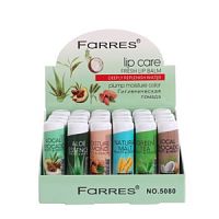 Гигиеническая помада Farres 5080 "Avocado" уп.24 шт. (6 вкусов по 4 шт.)