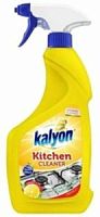 Kalyon Жидкое средство для чистки кухни и кухонных поверхностей, спрей, лимон 750мл / 12шт