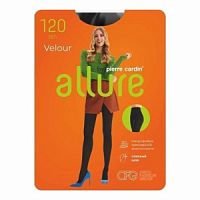Колготки Allure VELOUR 120 nero 5 из микрофибры 3D