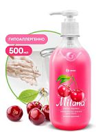 Крем-мыло жидкое увлажняющее 500 мл "Milana спелая черешня" флакон с дозат./15