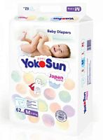 YokoSun Подгузники на липучках М 5-10кг 62шт ВВ