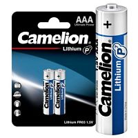 Батарейка CAMELION Литиевая FR03 Lithium BL-2   /24/576/2шт блистер/мизинец ВП  ПЛ
