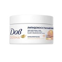 Dove крем для лица и тела липидовосстанавливающий 285 мл/6