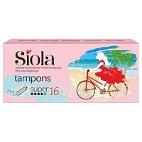 SIOLA Тампоны без аппликатора Super 16шт/24