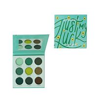 Тени для век 9-ти цв. HB210- 3 "Just My Luck" зеленая палитра