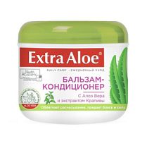"EXTRA ALOE"Бальзам кондиционер для волос с экстр Крапивы, 500 мл банка/12