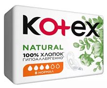 Kotex Natural нормал 8 шт