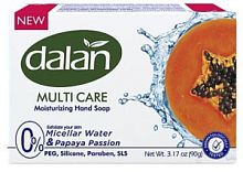 Туалетное мыло Dalan Multi Care с экстрактом папайи, 90г  /72шт.