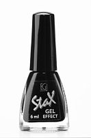 Лак д/н  Stax gel-effect    №40 6мл  черный  / шт.