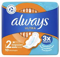 Always 10шт Ультра нормал dri plus