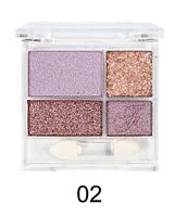 Тени для век 4-х цвет. 1241 "All Over Glitter" т.02 ВВ