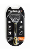 TopTech Razor 5 (1кассета, 1 бритва) Совместима с Gillette Fusion