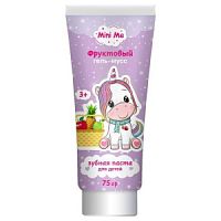 Mini Me "Фруктовый гель-мусс" зубная паста для детей 75г /30
