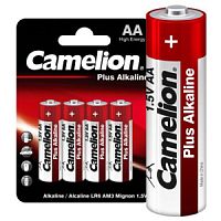 Батарейка CAMELION Алкалиновая LR06 BL-4 /48/576/4шт блистер/пальчик