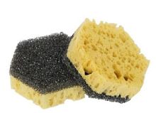 ГХ-057 губка чистюля  2шт TEFLONа, разм. 80/80/30 (80 в кор.)