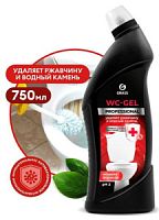 Чистящий кислот.гель от известк.налёта, ржавчины, солевых отлож."WC-gel" Professional (фл.750 мл)/12