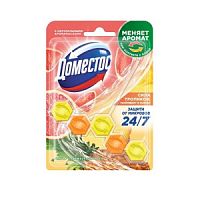 Domestos Power 5 Блок для очищения унитаза Сила тропиков 50  гр (П)
