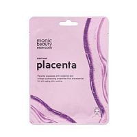 MONIC BEAUTY Skin Code Тканевая маска для лица Плацента 25мл (*100)