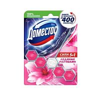 Domestos Power 5 Блок для очищения унитаза Лед.магнолия 55г (П)