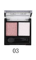 Тени для век 2-х цв. 1007-03 "Shade" (бежевый/молочный)