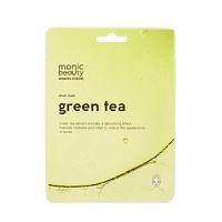 MONIC BEAUTY Skin Code Тканевая маска для лица Зеленый чай 25мл (*100)