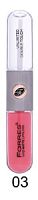 Блеск для губ 2 в 1 Farres 7044-03 "Vivid Matte" Эффект тумана (лососево-розовый), шт