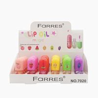 Гигиеническая помада Farres "Фруктовый аромат" 5020, уп. 24 шт (6 вкусов*4 шт.)