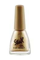 Лак д/н  Stax gel-effect    №62 6мл    золотой  / шт.