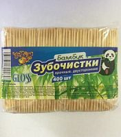 Зубочистки пакет (400 штук) (1001)