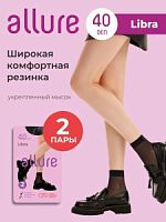 Носки Allure LIBRA 40 nero (2 пары)