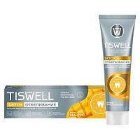 TISWELL зубн. паста Энзимная, отбелив., с каолином, со вкусом манго 110 гр./9.