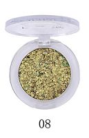 Тени для век глиттер 1251 "Glitter" 1-цв. т. 08 (золотой)