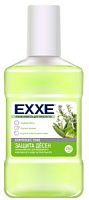 EXXE Ополаскиватель полости рта "Защита десен" (зеленый) 250мл/24