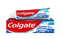 Зубная паста Colgate 100мл Тройное действие Экстра Отбеливание