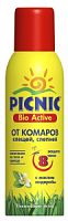 Picnic Bio Active Аэрозоль от комаров и клещей 125мл