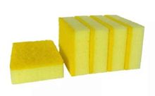 ГХ-008 Губка МАКСИ  5-ти штучные, разм. 90/60/30 (50 в кор.)