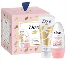 Набор DOVE С ЛЮБОВЬЮ ДЛЯ ВАС  (крем для рук 50 мл+део ролик 50 мл) /12 ( срок 07.26)