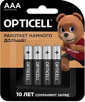 Батарейка OPTICELL PROFESSIONAL Алкалиновая LR03 BL-4 /48/192/4шт блистер/мизинец