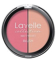 Румяна 2-х цв. компактные BL-09 Matte&Velvet тон 01 розовый  !