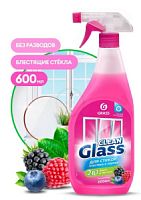 Очиститель стекол Clean Glass блеск стекол и зеркал лесные ягоды (флакон 600мл) триггер /8 (я.)