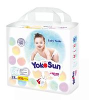 YokoSun Подгузники-трусики XXL 15-23кг 28шт