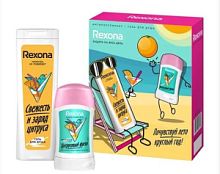 Набор  REXONA ЦИТРУСОВЫЙ ФРЕШ (дез.-карандаш 40мл.+гель д/душа 200мл.)