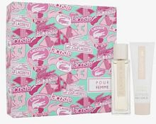 LACOSTE lady set (50ml edp + 50ml b/lotion)