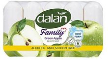 Туалетное мыло Dalan Family, "Зелёное яблоко", 5*75г