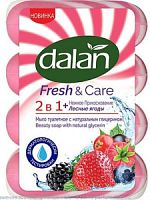 Туалетное мыло Dalan Fresh & Care "Лесные ягоды", 4*90г